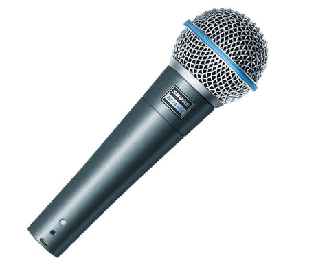 Shure BETA58A Laulu Mikrotonit