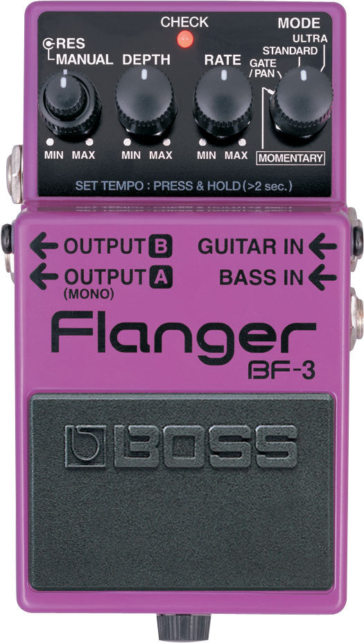 Boss BF-3 Flanger kitara pedaali