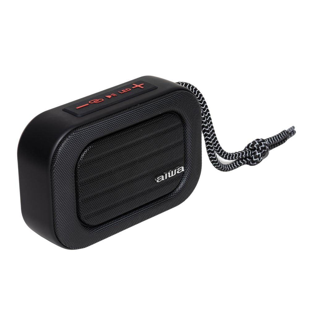 AIWA SPB-160 – Kannettava Bluetooth-kaiutin RGB-valoilla, musta