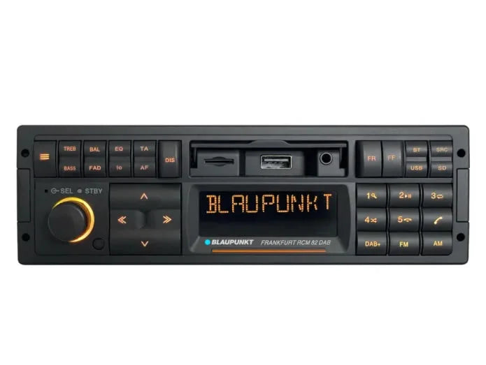 Blaupunkt Frankfurt RCM 82 Autoradio, jossa on DAB+ ja Bluetooth