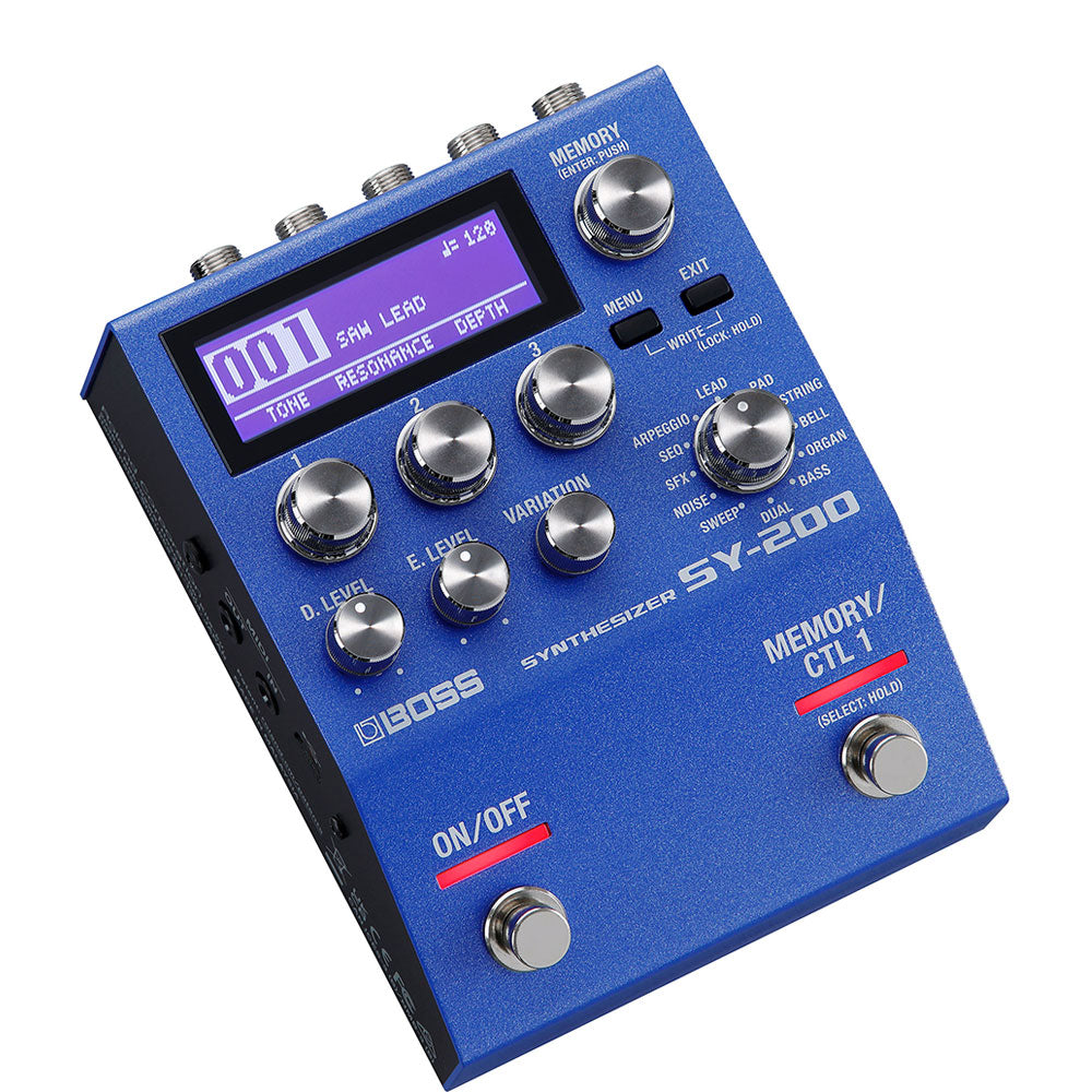 Boss SY-200 Synthesizer Kitarapedaali