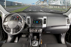 CT23PE06 2-DIN Kehys Peugeotille, Citroenille ja Mitsubishille