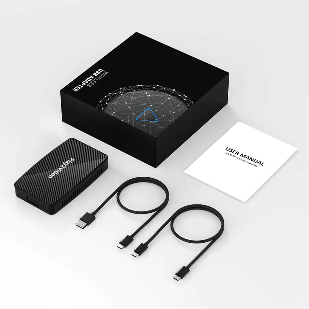 All-in-one Adapteri Langaton CarPlay, Android Auto ja Video
