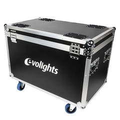flightcase 4:lle Evolights 40x10W Wall Washer -valaisimelle