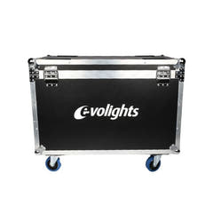 flightcase 4:lle Evolights 40x10W Wall Washer -valaisimelle