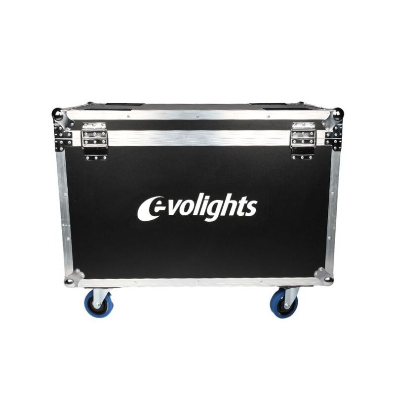flightcase 4:lle Evolights 40x10W Wall Washer -valaisimelle