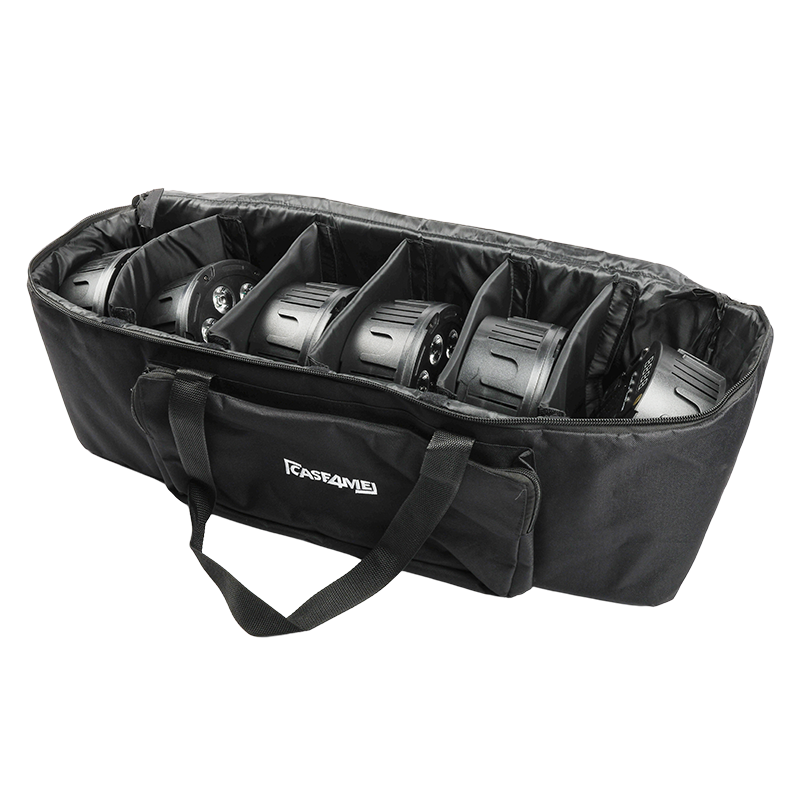 Case4Me taske til 6 x Par Lamper -> Case4Me-laukku 6 x Par-lampulle