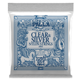 Ernie Ball Ernesto Palla Clear & Silver Kitarajouset (Klassinen)