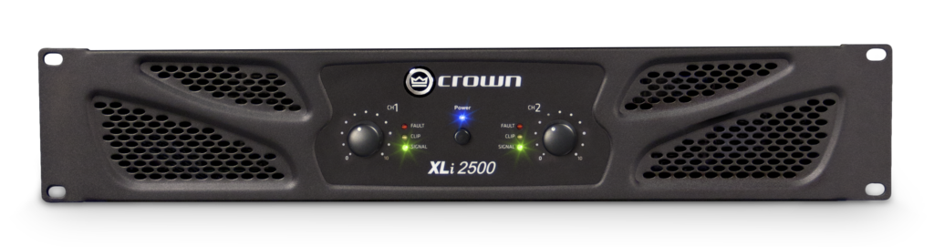 Crown XLi2500 Tehovahvistin (2x500W, 8 Ohm)