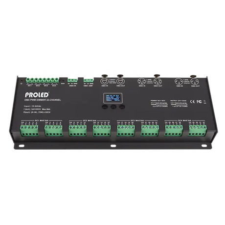 PROLED DMX PWM Dimmer 32x3A, 12-24V CA