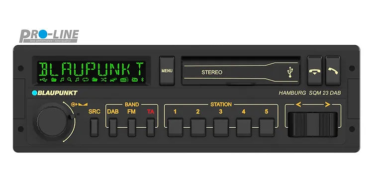 Blaupunkt Hamburg SQM 23 DAB Autoradio m. DAB+ ja Bluetooth