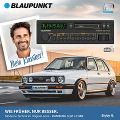 Blaupunkt Hamburg SQM 23 DAB Autoradio m. DAB+ ja Bluetooth