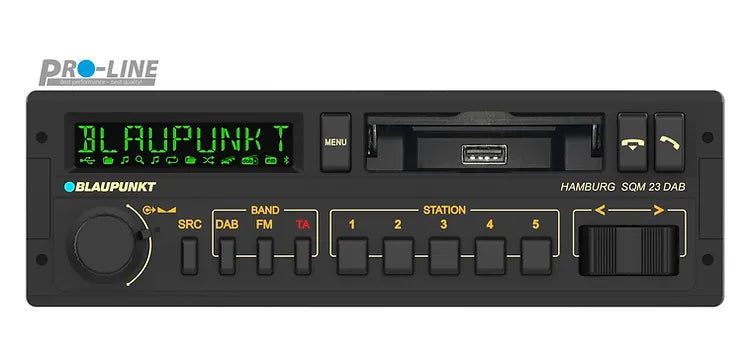 Blaupunkt Hamburg SQM 23 DAB Autoradio m. DAB+ ja Bluetooth