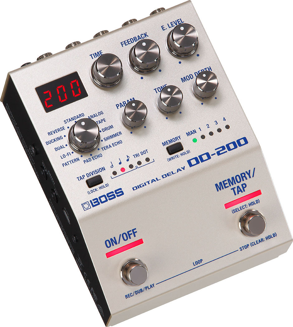 Boss DD-200 Digital Delay kitarapedaali