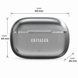 AIWA ETWS-160 True Wireless -nappikuulokkeet, joissa ANC, ENC ja Bluetooth 5.4