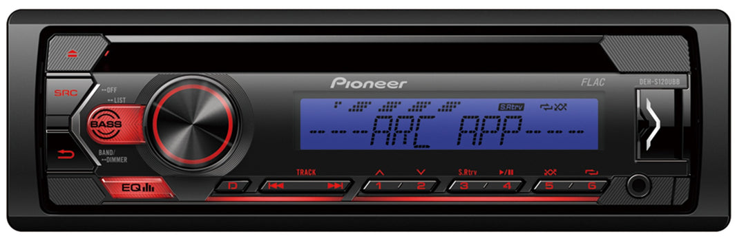 Pioneer DEH-S120UBB 1-DIN Autostereo CD ja USB