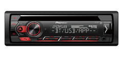 Pioneer DEH-S420BT 1-DIN Autostereo m. CD, Bluetooth ja USB