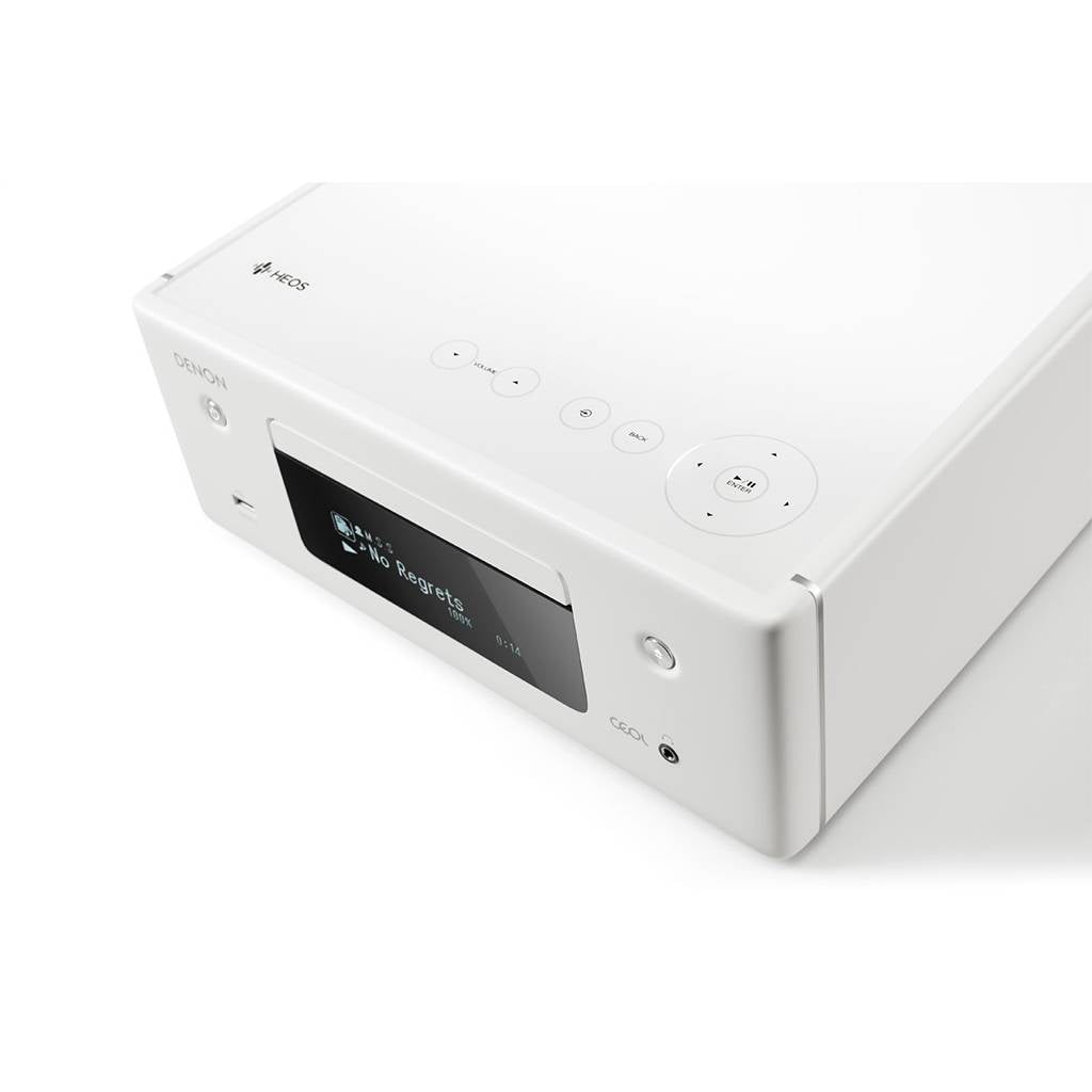 Denon RCD-N10W Mini System (valkoinen)