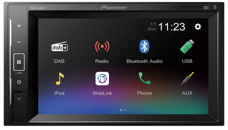 Pioneer DMH-A240DAB Autostereo Multimedia-soitin Bluetooth/DAB+ 