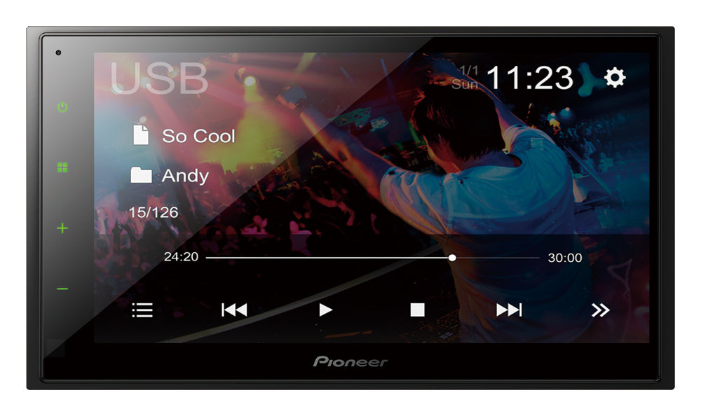 Pioneer DMH-A340DAB autostereo multimediasoitin Bluetooth / DAB+