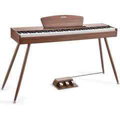 Donner DDP-80 sähköpiano, pähkinäpuu, täydellinen paketti