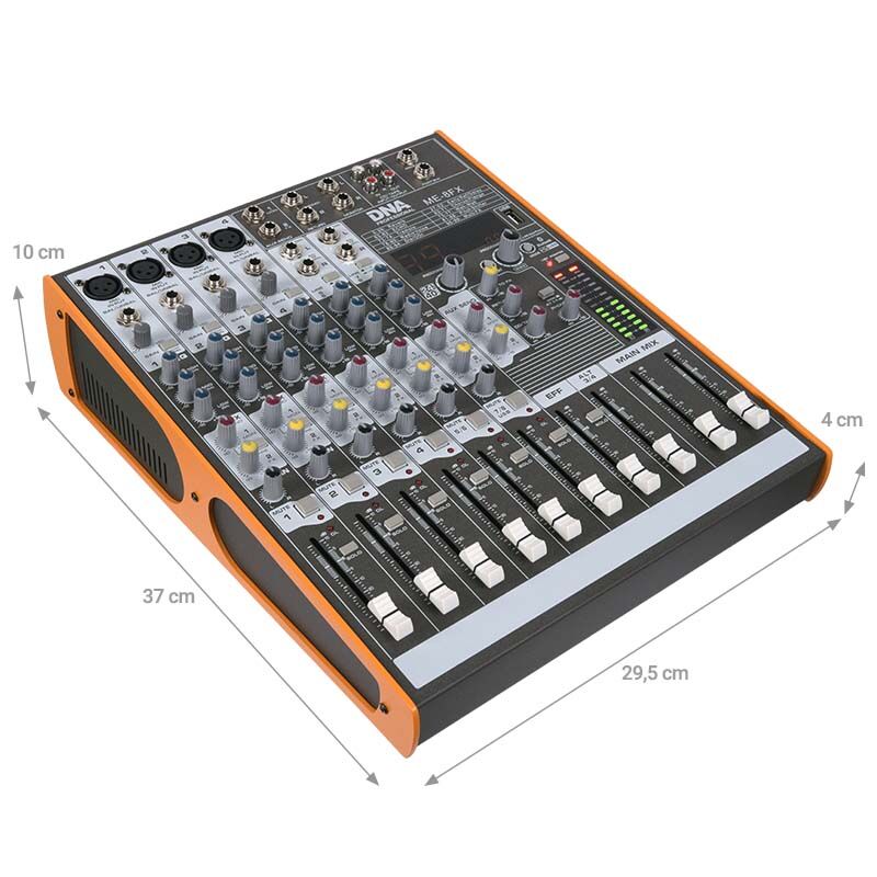 DNA ME-8FX 8-kanavainen mikseri med Bluetooth