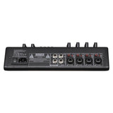 DNA MIX-EFF 6 -analogimikseri, 6 kanavaa, Bluetooth, USB ja DSP