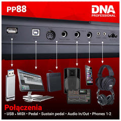 DNA PP-88 Digital Piano – 88-näppäintä