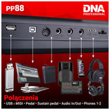 DNA PP-88 Digital Piano – 88-Tangenter Keyboard til Læring og Øvning