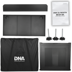 DNA DJ BOOTH MESH BK DJ-stand, musta