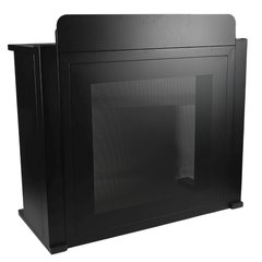 DNA DJ BOOTH MESH BK DJ-stand, musta