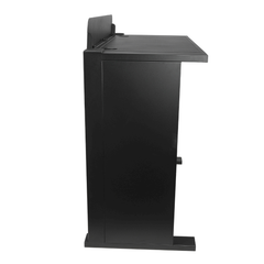 DNA DJ BOOTH MESH BK DJ-stand, musta