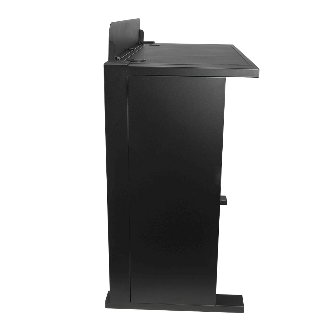 DNA DJ BOOTH MESH BK DJ-stand, musta