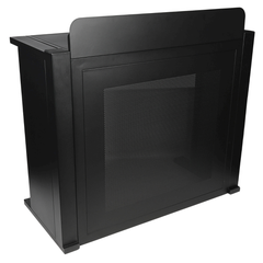 DNA DJ BOOTH MESH BK DJ-stand, musta