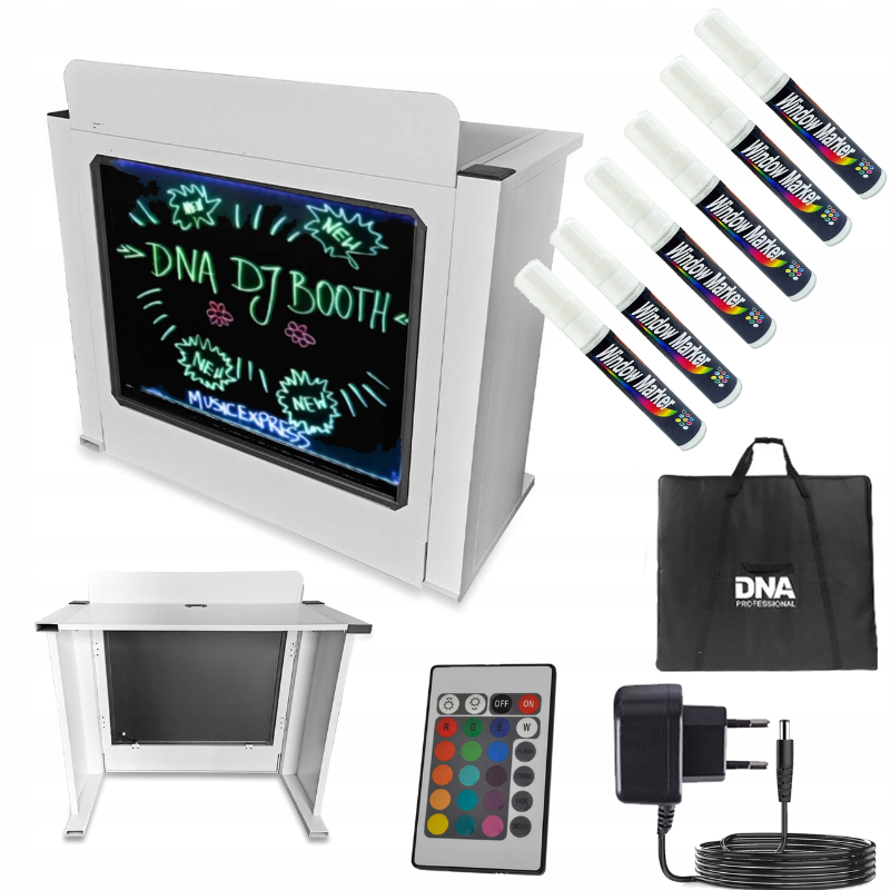 DNA DJ BOOTH, valkoinen