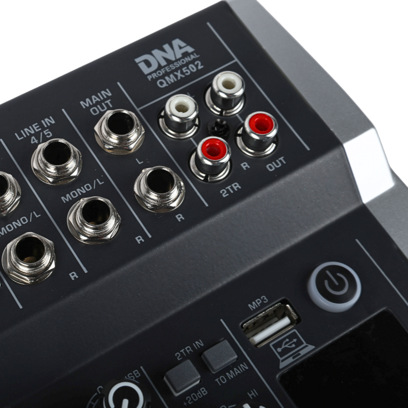 DNA QMX502 Äänimixer 5 Kanaler