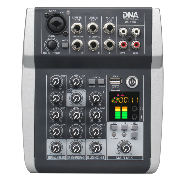 DNA QMX502 Äänimixer 5 Kanaler