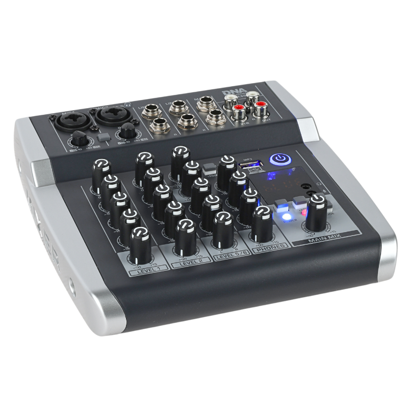 DNA QMX602 Äänimikseri 6 Kanaler