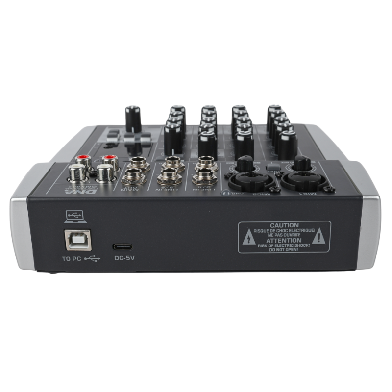 DNA QMX602 Äänimikseri 6 Kanaler