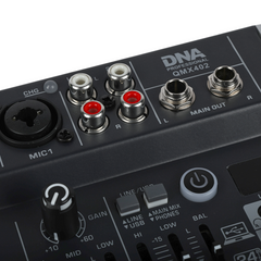 DNA QMX402 äänimikseri 3 kanavaa ja Bluetooth