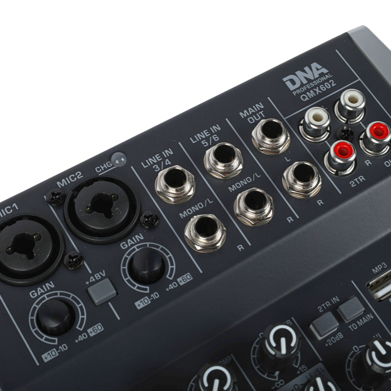 DNA QMX602 Äänimikseri 6 Kanaler