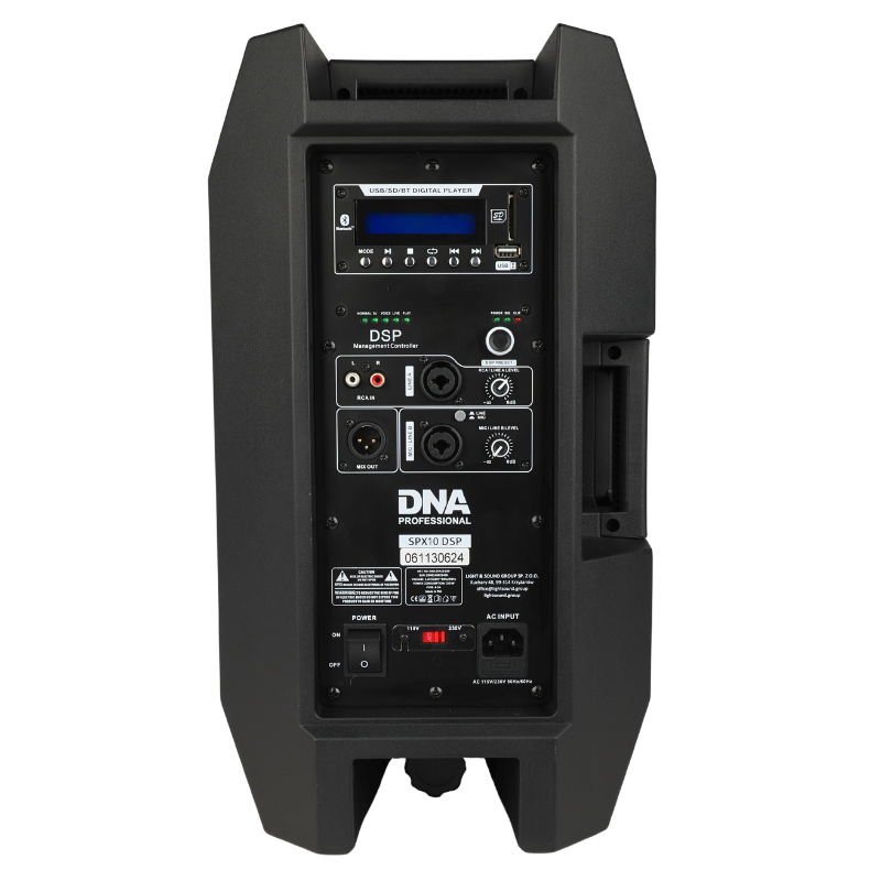 DNA SPX10 DSP aktiivikaiutin 10" 250W