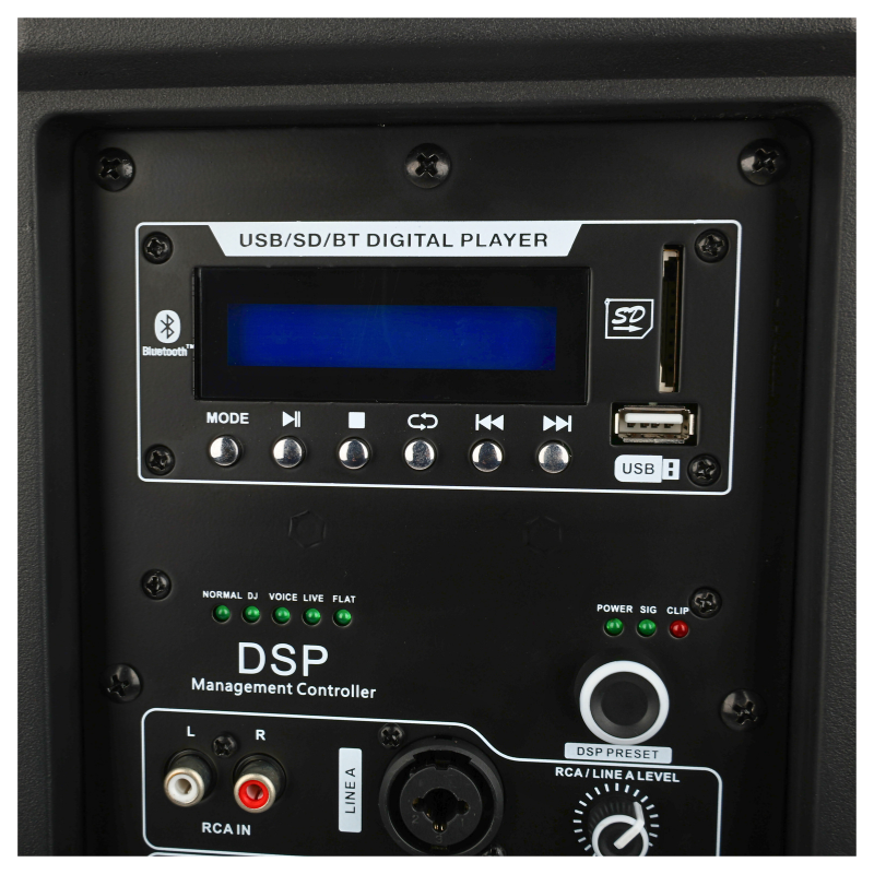DNA SPX10 DSP aktiivikaiutin 10" 250W