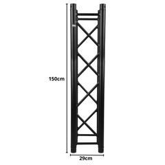 DNA TB4-150 1,5 m musta ristikko