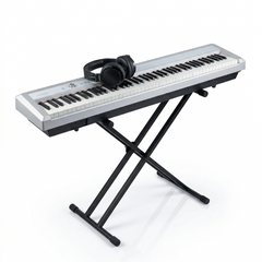Grooveland P450 Sähköpianopaketti (Valkoinen)