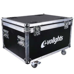 EVOLIGHTS 60x10W RGBW LED seinävalaisinkotelo 4-in-1