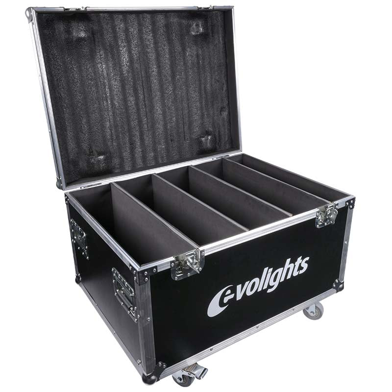 EVOLIGHTS 60x10W RGBW LED seinävalaisinkotelo 4-in-1
