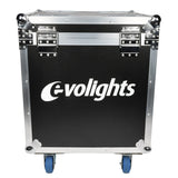 Flightcase 2 x Evolights Lumeno -laitteelle