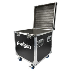 Flightcase 2 x Evolights Lumeno -laitteelle