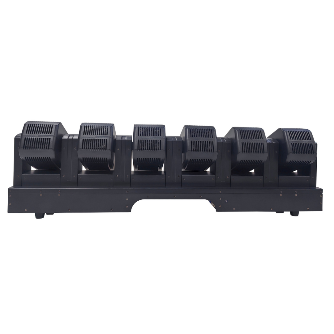 Evolights 6 Cannon -liikkuva valopalkki 6x60W RGBW